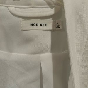 Pocketed blazer tags removed but never worn